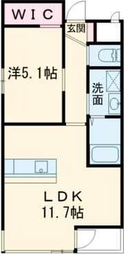 ルピナスの間取り画像