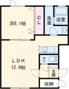 アウル21の間取り画像