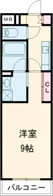 COCOTTO月出の間取り画像