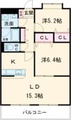グランベリー長嶺南の間取り画像