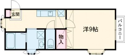 サゥーヂビバⅡの間取り画像