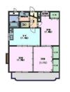 すずらん館 Aの間取り画像
