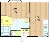 クレールの間取り画像