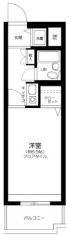 ライオンズマンション都立家政第弐の間取り画像