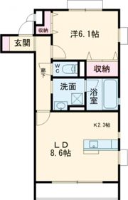 フォーリアの間取り画像