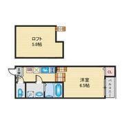 ボヌール名北の間取り画像