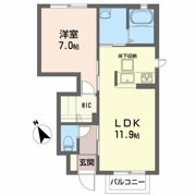 リアンフレールIの間取り画像