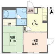 ディアスK Iの間取り画像