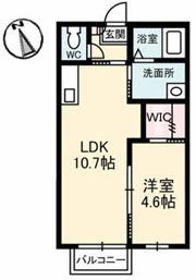 ルミエール西川津の間取り画像