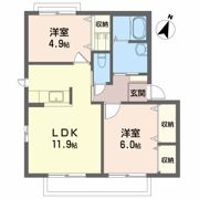 シャーメゾン ブルーム IIの間取り画像