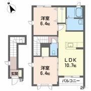 シャーメゾンエピナール E棟の間取り画像