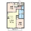 Espoir桜の間取り画像