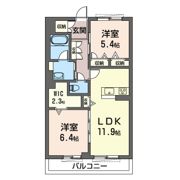 エクラージュ ミーアールの間取り画像