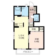 ブルースカイコートの間取り画像