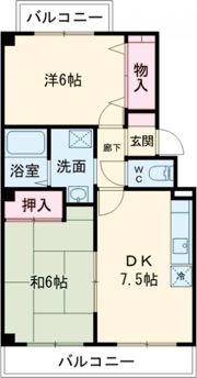 バーベナ光台 D棟の間取り画像