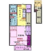 TigreⅡ Cの間取り画像