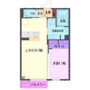 Diversitaさくら通り Ⅰの間取り画像