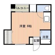 スプリングハイツ中洲の間取り画像