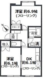 アトリオ千年の間取り画像
