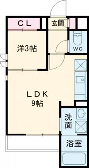 GRANDTIC 九品寺の間取り画像