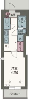 ベルウッドⅡの間取り画像