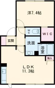 Mebiusの間取り画像