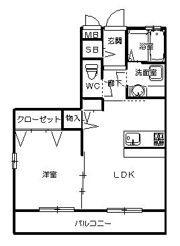 ロイヤルヒルズ武田の間取り画像
