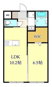リヴィエールシャン都北町の間取り画像