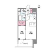 シーズンフラッツ中崎の間取り画像