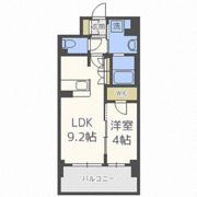 BPRレジデンス新梅田の間取り画像