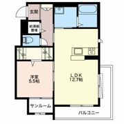 リラフォートの間取り画像