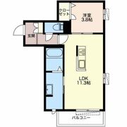 KⅢの間取り画像
