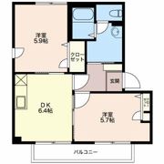 サンシャイン杉山 Eの間取り画像