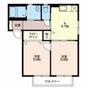 カーサヴィエントの間取り画像