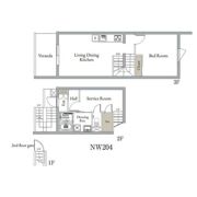 ベルメゾン中村橋ノース NWの間取り画像