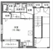 プティ・シャンブルの間取り画像