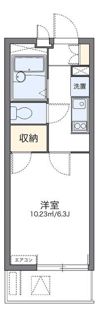 レオパレスプレステージ草加の間取り画像