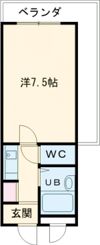 メゾン阪南Ⅱの間取り画像