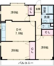 パールハイツ荒田の間取り画像