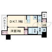 コンフォリア・リヴ北浜高麗橋の間取り画像