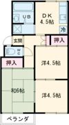 プレジール延命の間取り画像