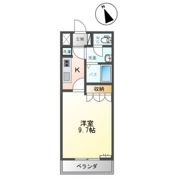 フロントヒルズの間取り画像