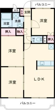 エクセル進成の間取り画像