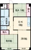 イーストヤマナシの間取り画像