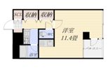 アークネスト高見馬場の間取り画像