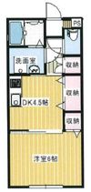 プランドール下富野の間取り画像