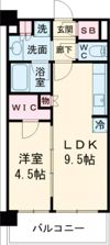 プレサンスロジェ京都西大路の間取り画像