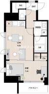 アーバンパーク清澄白河の間取り画像