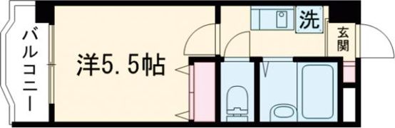 サニーサイド富雄の間取り画像