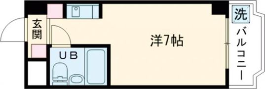 デアイマンションの間取り画像
